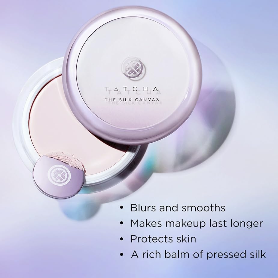 Tatcha The Silk Canvas - Poreless Face Primer for Long-Lasting Makeup | 20g | 0.7 oz