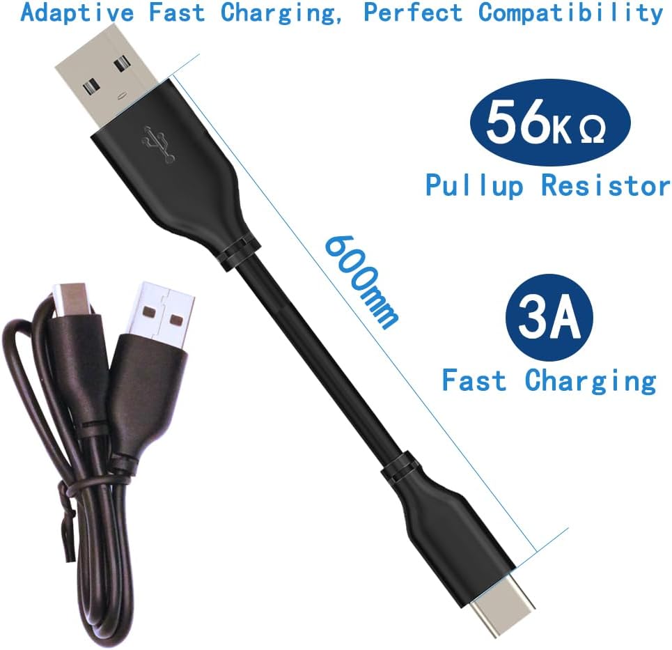 Skiennix USB C Power Cord - 10PCS Replacement Charger for Hair Clippers, Trimmers & Shavers | HQ8505
