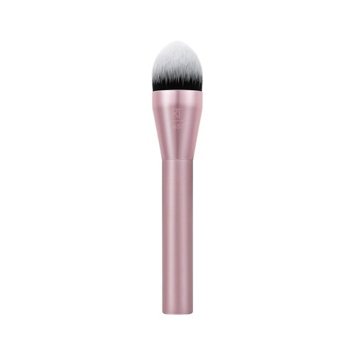 Real Techniques Power Pigment Blush Brush - Precise Application for Liquid & Cream Blush | Vegan & Cruelty-Free