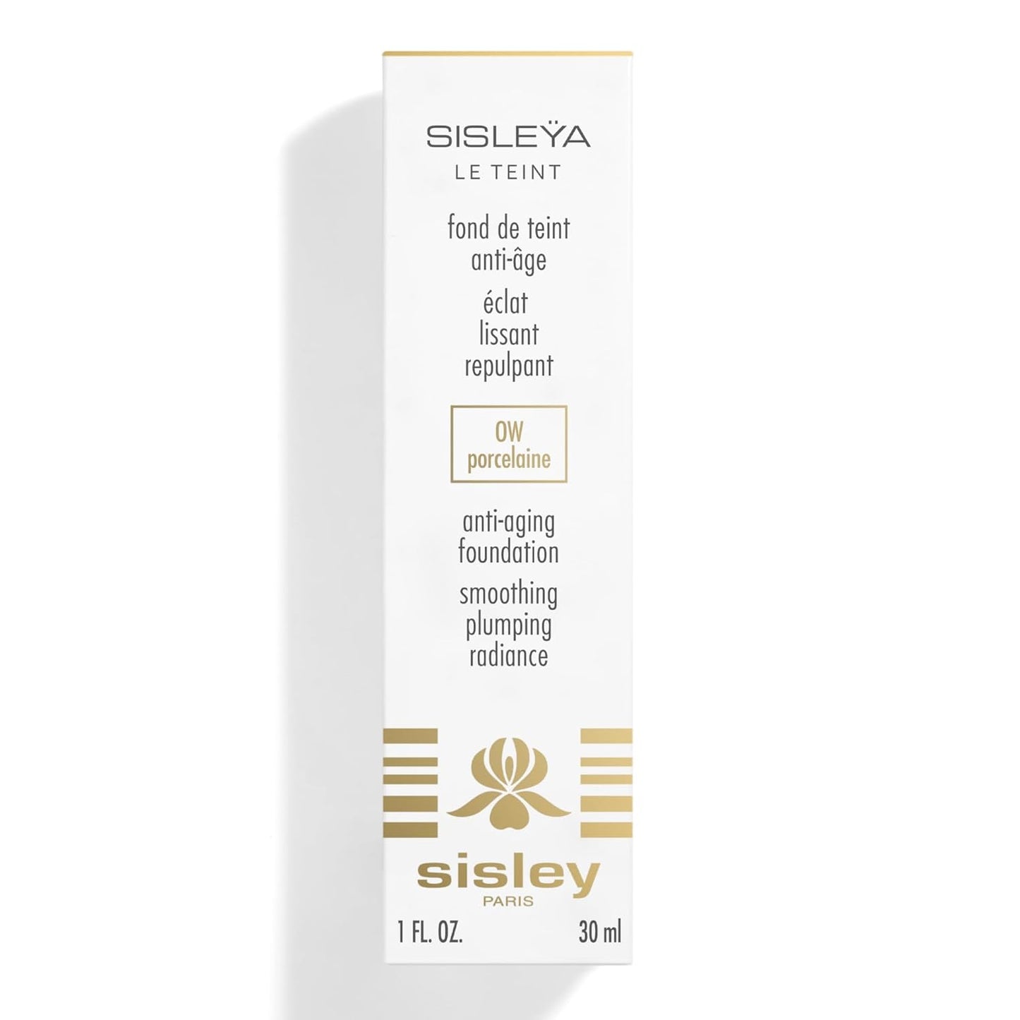 Sisley Paris Sisleya Le Teint Foundation - 30 mL Anti-Aging, Oil-Free Fluid for Radiance & Smoothing - All Skin Types
