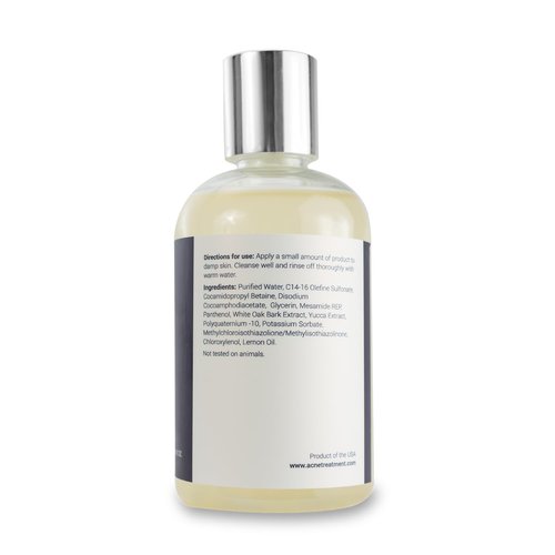 Equalizing Daily Body Wash - Sulfate and Paraben Free Foaming Cleanser for All Skin Types and Grades of Acne