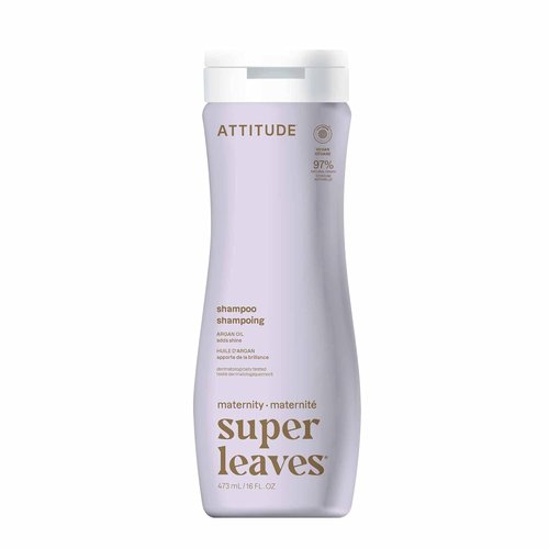 ATTITUDE Pregnancy Shampoo - EWG Verified & Dermatologically Tested | Vegan & Plant-Based, 16 Fl Oz