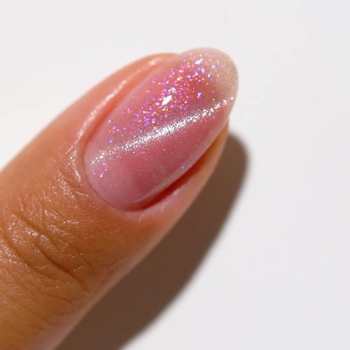 DND DC 9D Cat Eye Gel Polish - Smoothie Unicorn Creamy Collection | #17 Ballet Fairy, 0.6 OZ