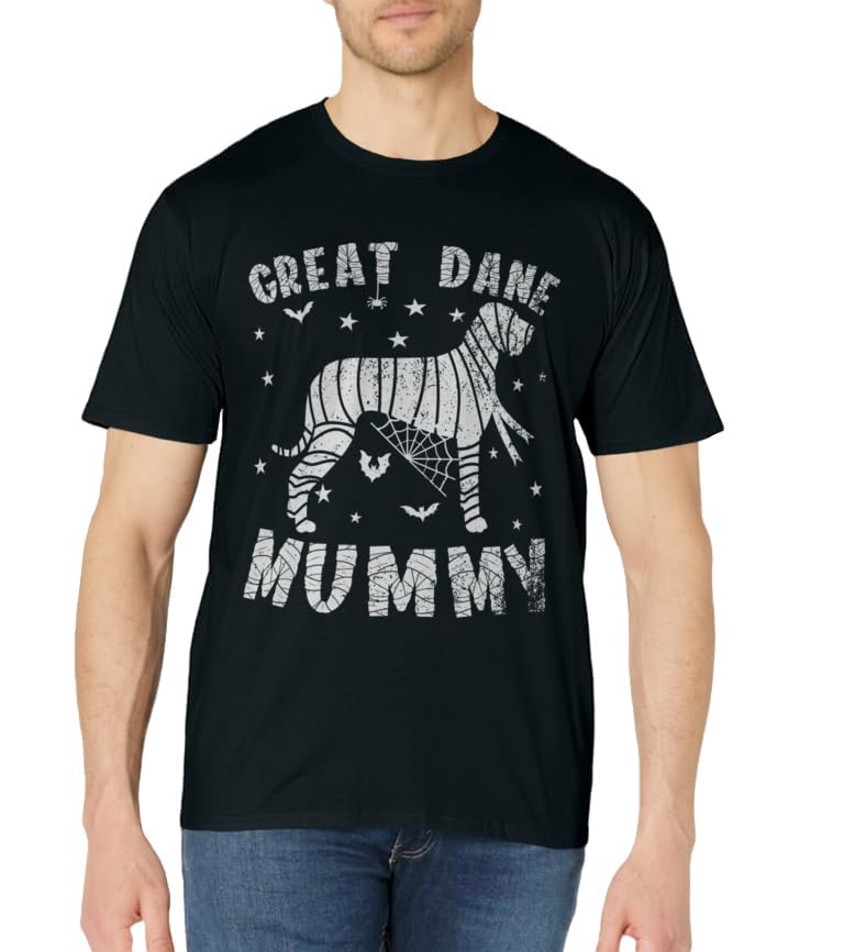 Great Dane Mummy - Halloween T-Shirt