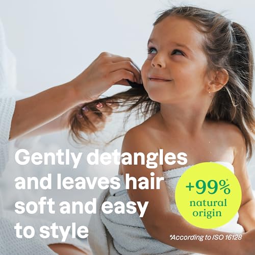 ATTITUDE Rinse-free Hair Detangler for Kids, EWG Verified Leave In Product, Plant- and Mineral-Based Ingredients, Vegan