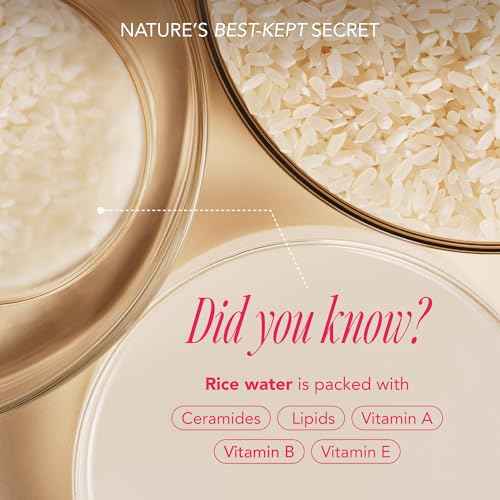The Face Shop Rice Water Bright Travel Kit, Korean Skin Care Set with Ceramide, Gift Set - Gentle Face Wash & Vegan Skin Care (Serum, Cream, Eye Cream), Hydrating for Dry Skin, Daily Face Moisturizer