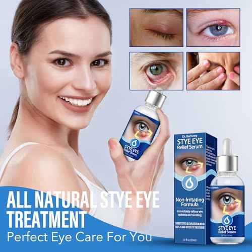 Stye Eye Treatment, Natural Stye Remover, Eye Stye Relief Serum, Premium Formula - Gentle Cleanser for Chalazion & Blepharitis (1 Fl Oz (Pack of 1))