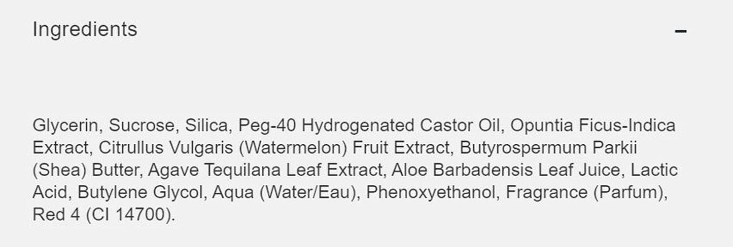 Formulated Watermelon, Cactus Water And Alpha Hydroxy Acid! Exfoliating Face Scrub That Hydrate, Glow And Smooth Skin! Vegan, Alcohol Free & Sulfate Free! (Hydrating) Q