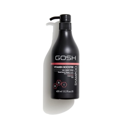 Gosh Vitamin Booster Shampoo - Nourishing Formula for Healthy Hair | 450 ml (15.2 fl oz)