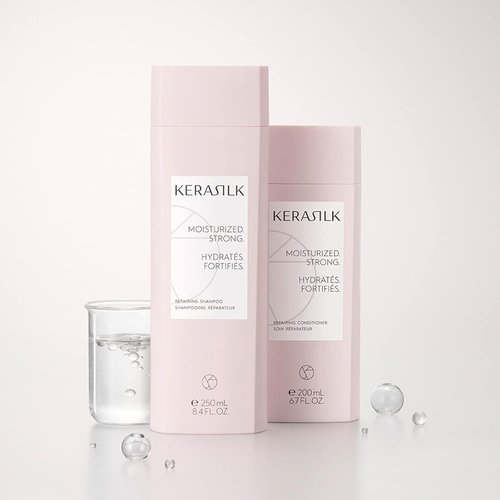 KERASILK Repairing Conditioner - Nourishing Formula for Damaged Hair | 33.8 Fl Oz