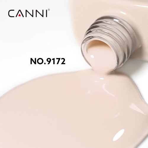 CANNI Nude Pink Gel Nail Polish - Soak Off UV Formula for Salon-Quality Manicures | 1 Piece