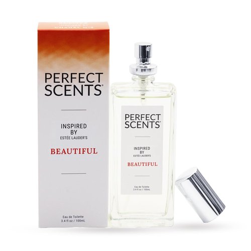 Perfect Scents | Women’s Eau de Toilette Inspired by Estee Lauder’s Beautiful - Vegan & Paraben-Free, 3.4 Fl Oz