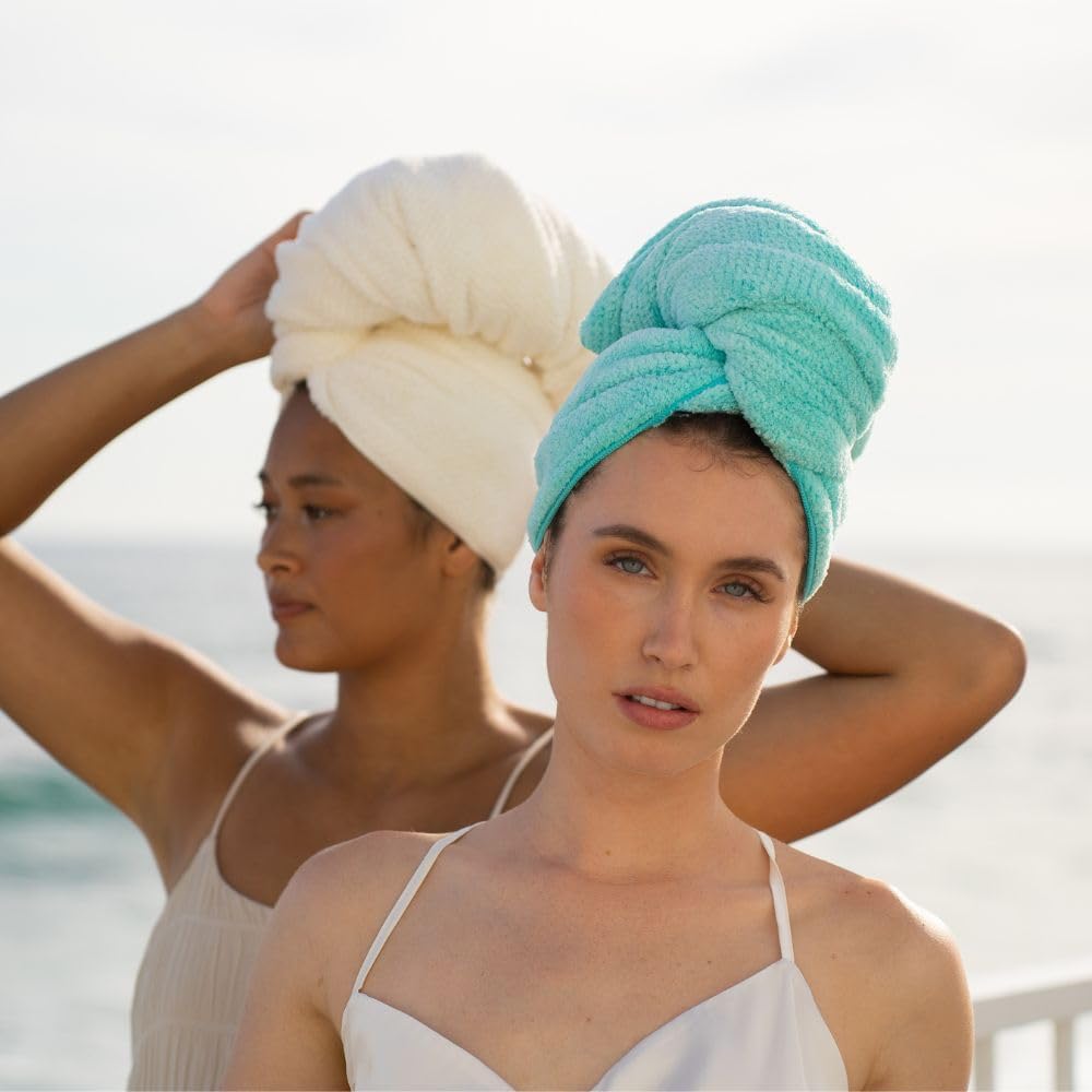VOLO Hero Hair Towel - Ultra Soft, Quick Drying Nanoweave Fabric | Reduces Dry Time by 50% | Anti-Frizz & Breakage