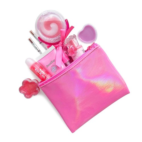 M&U MAKE YOU UP Lip Gloss Set - 11-Piece Girls' Lip Care Collection with Ice Cream & Lollipop Designs