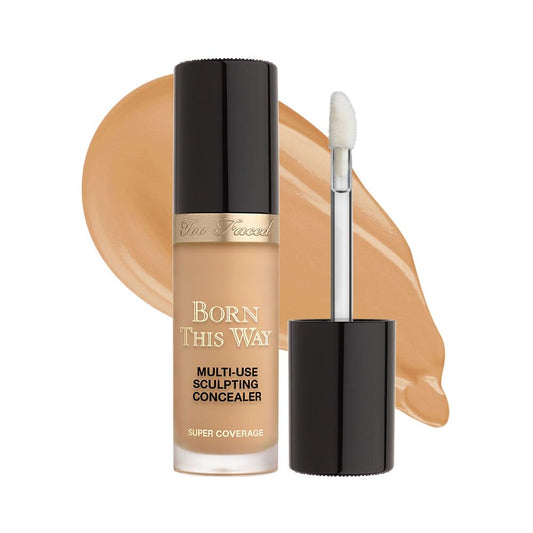 Too Faced Born This Way Super Coverage Multi-Use Concealer Full Size, 0.46 fl. oz., Sand