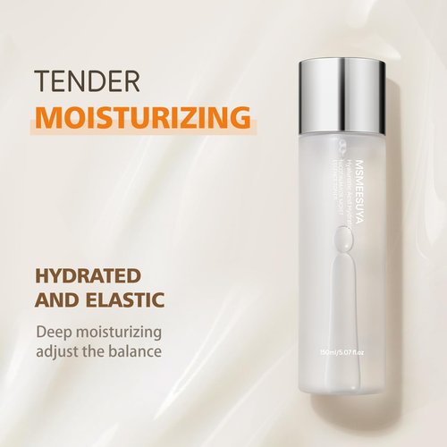 MSMEESUYA Niacinamide Moist Essence Toner, with Niacinamide, A Fresh and Delicate Feel, Moisturizing, Alcohol-Free, Suitable for All Skin Types, 150ml/5.07 fl oz