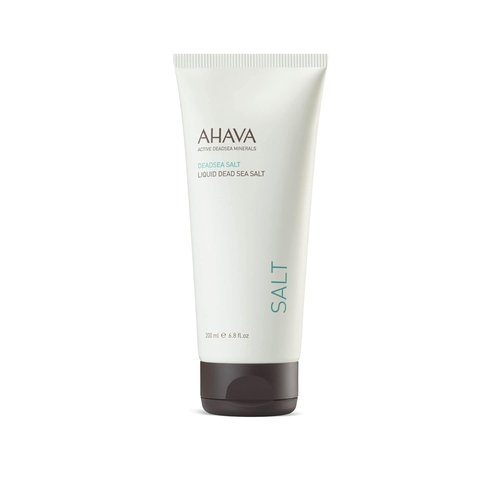 AHAVA Liquid Dead Sea Salt Gel - Rejuvenating In-Shower Spa Treatment with Osmoter & Grapefruit Oil, 6.8 Fl. Oz