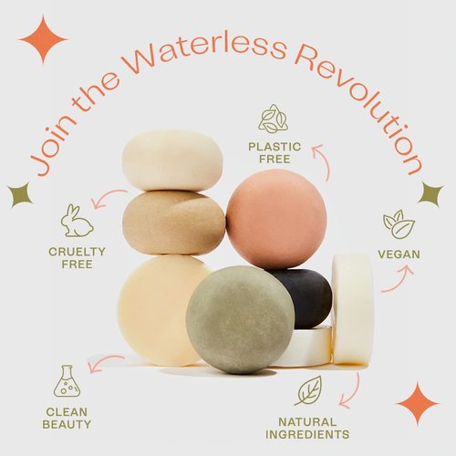 Moisturizing Bundle - Nourishing Shampoo Bar & Ultra Moisturizing Conditioner Bar | Vegan, Eco-Friendly Solid Hair Care for Dry Hair