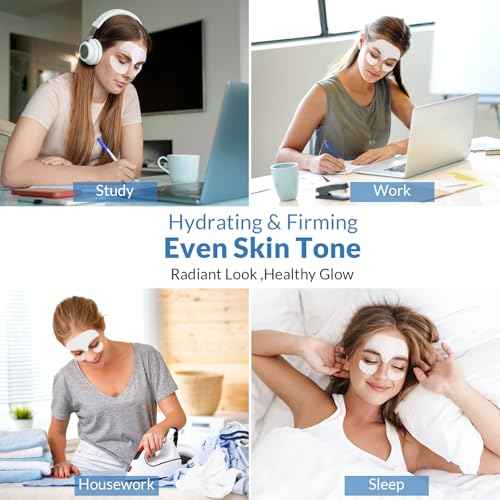 Forehead Wrinkle Patches & Under Eye Pads with Collagen & Hyaluronic Acid, Anti-Wrinkle Care for Forehead Lines, Puffy Eyes, Dark Circles & Eye Bags, 18 Pcs