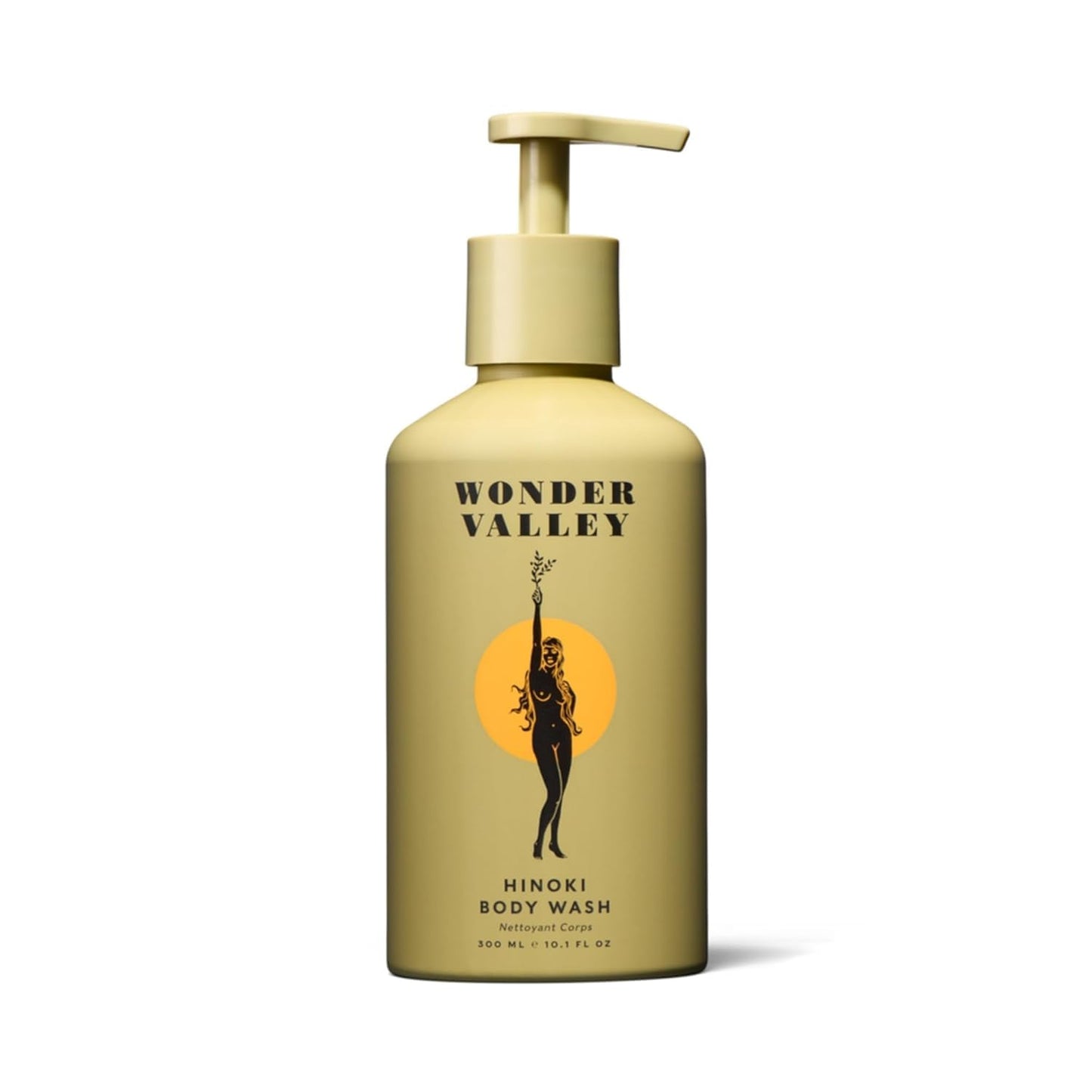 Wonder Valley Hinoki Body Wash - Vegan & Cruelty-Free Formula for All Skin Types | Hydrates & Cleanses (10.1 fl oz | 300 ml)