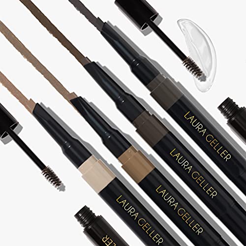 LAURA GELLER NEW YORK Sculpt-n-Stay Waterproof Brow Pencil & Gel- Taupe