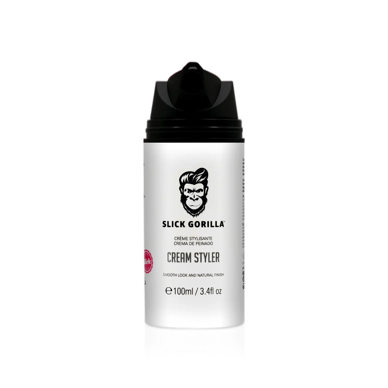 Slick Gorilla Hair Styling Cream - Lightweight Flexible Hold | Smooth Frizz Control | 3.38 fl oz