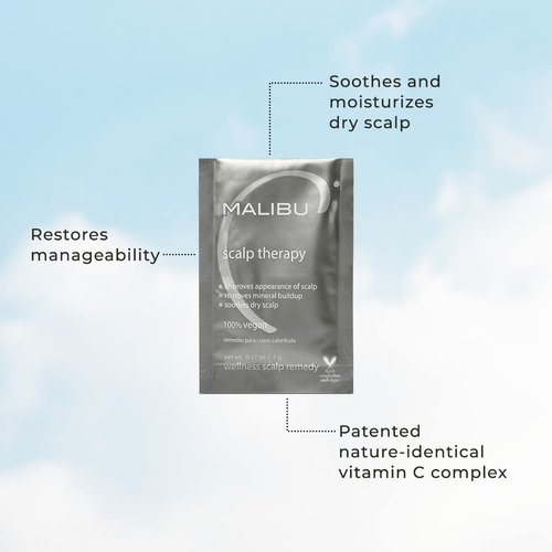 Malibu C Scalp Therapy - Dry Scalp Treatment with Vitamin C & Zinc Gluconate | Soothes & Moisturizes