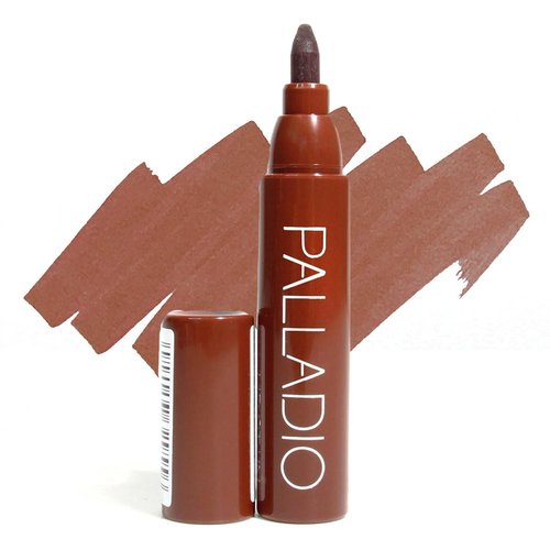 Palladio Lip Stain - Hydrating Waterproof Formula for Long-Lasting Matte Color | Mocha Cream