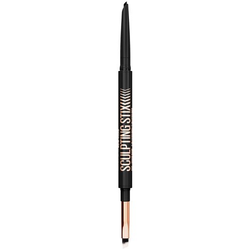 MAYBELLINE Sculpting Stix 2-in-1 Eyeliner - Dual-Ended Black Liner with 24HR Smudge-Proof Formula | 1 Count