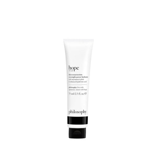 Philosophy Hope In A Jar Overnight Power Hydrator - Hydrating Face Moisturizer with Hyaluronic Acid & Myramaze - 2.5 Fl Oz