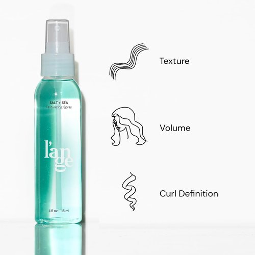 L'ANGE HAIR Sea Salt Texturizing Spray - Effortless Beachy Waves & Volume | Mineral-Infused 4 oz