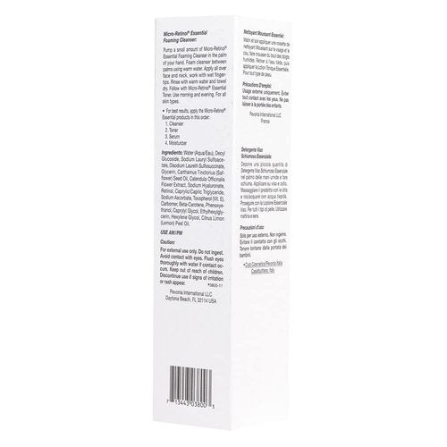 Pevonia Micro-Retinol Foaming Cleanser - Anti-Aging Formula | 4 Fl Oz