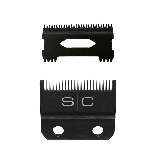 StyleCraft Replacement Hair Clipper Blade Set - Professional Grade Fixed & Moving Blades