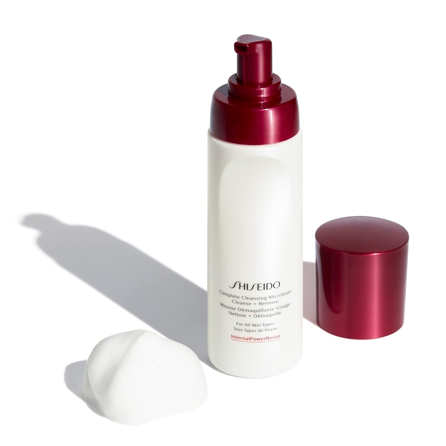 Shiseido Complete Cleansing Microfoam - Instant Foaming Cleanser for Smooth, Hydrated Skin - 180 mL