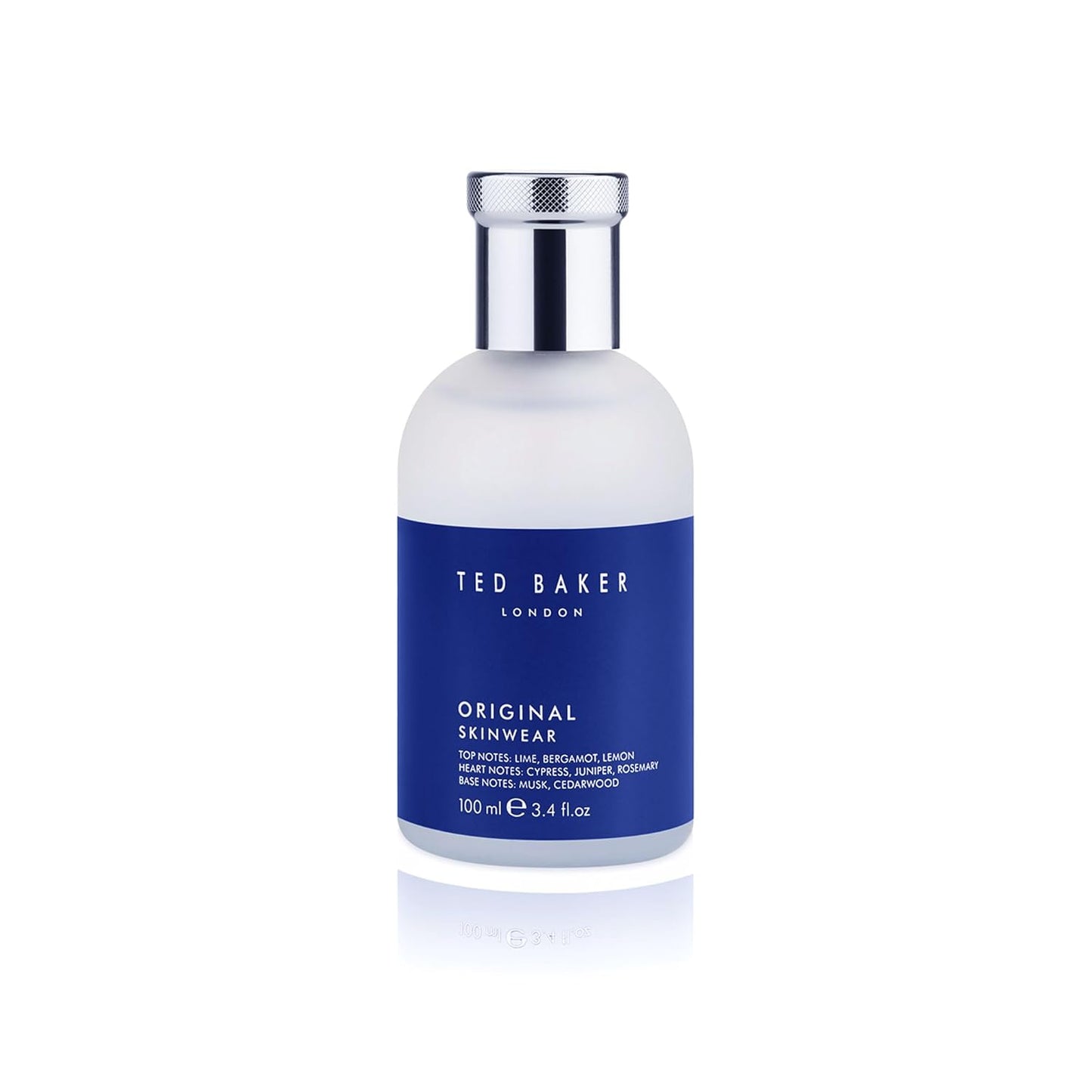 Ted Baker Original Skinwear Eau de Toilette for Men - Woody Aromatic Fragrance with Lime & Sandalwood | 3.4 fl oz / 100ml