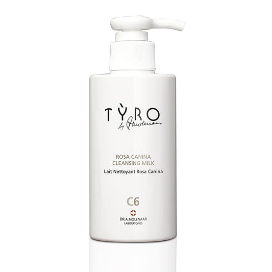 Tyro Rosa Canina Cleansing Milk - Gentle Unisex Cleanser for All Skin Types | 6.76 oz