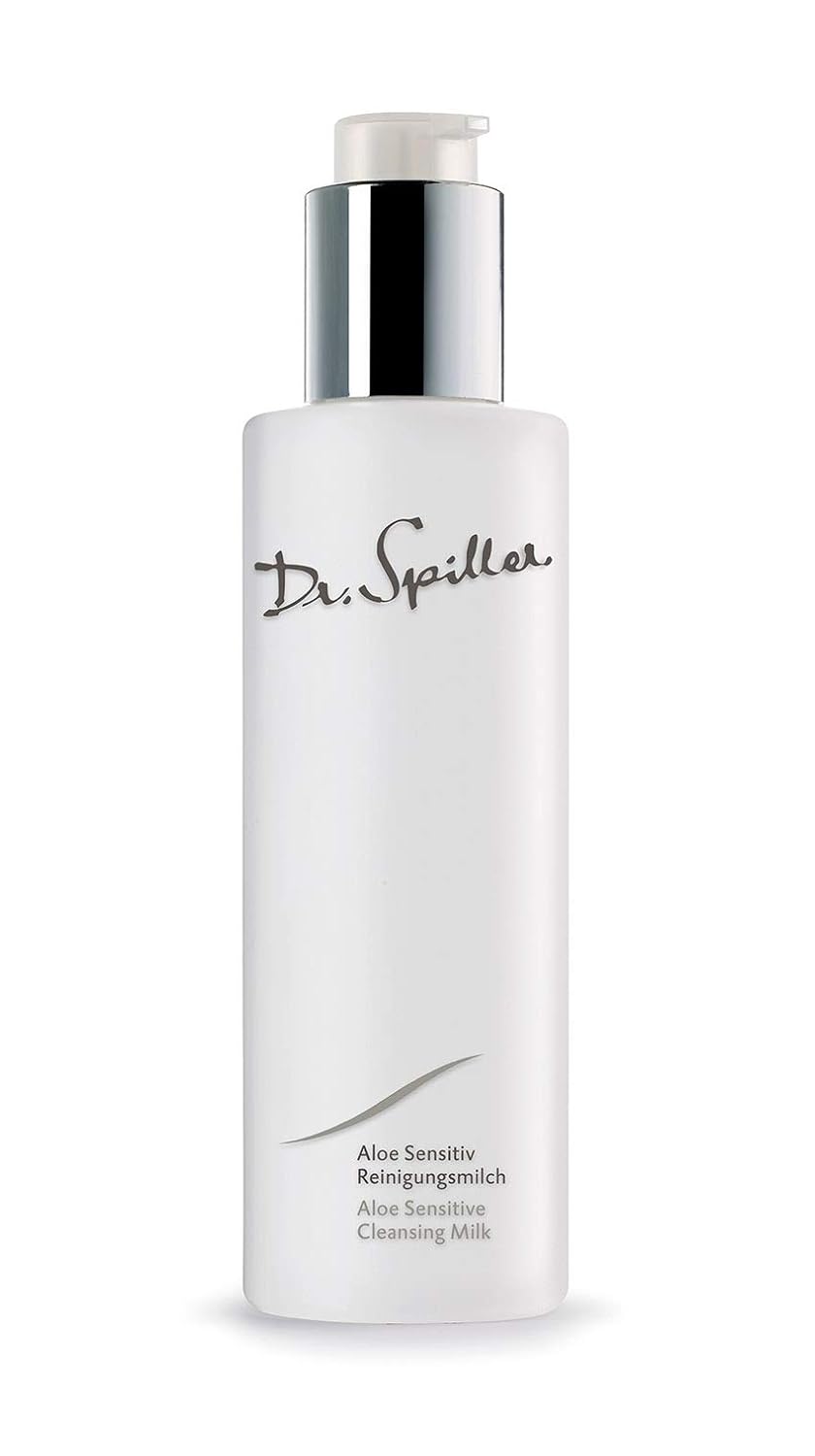 Dr. Spiller Aloe Sensitive Cleansing Milk - Gentle Formula for All Skin Types | 200ml/6.8oz