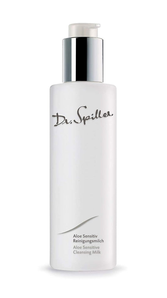 Dr. Spiller Aloe Sensitive Cleansing Milk - Gentle Formula for All Skin Types | 200ml/6.8oz
