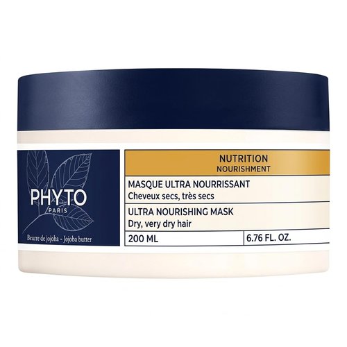 PHYTO NOURISHMENT Ultra-Nourishing Hair Mask - Hydrating Jojoba Oil Formula for Dry Hair, 6.76 fl. oz.