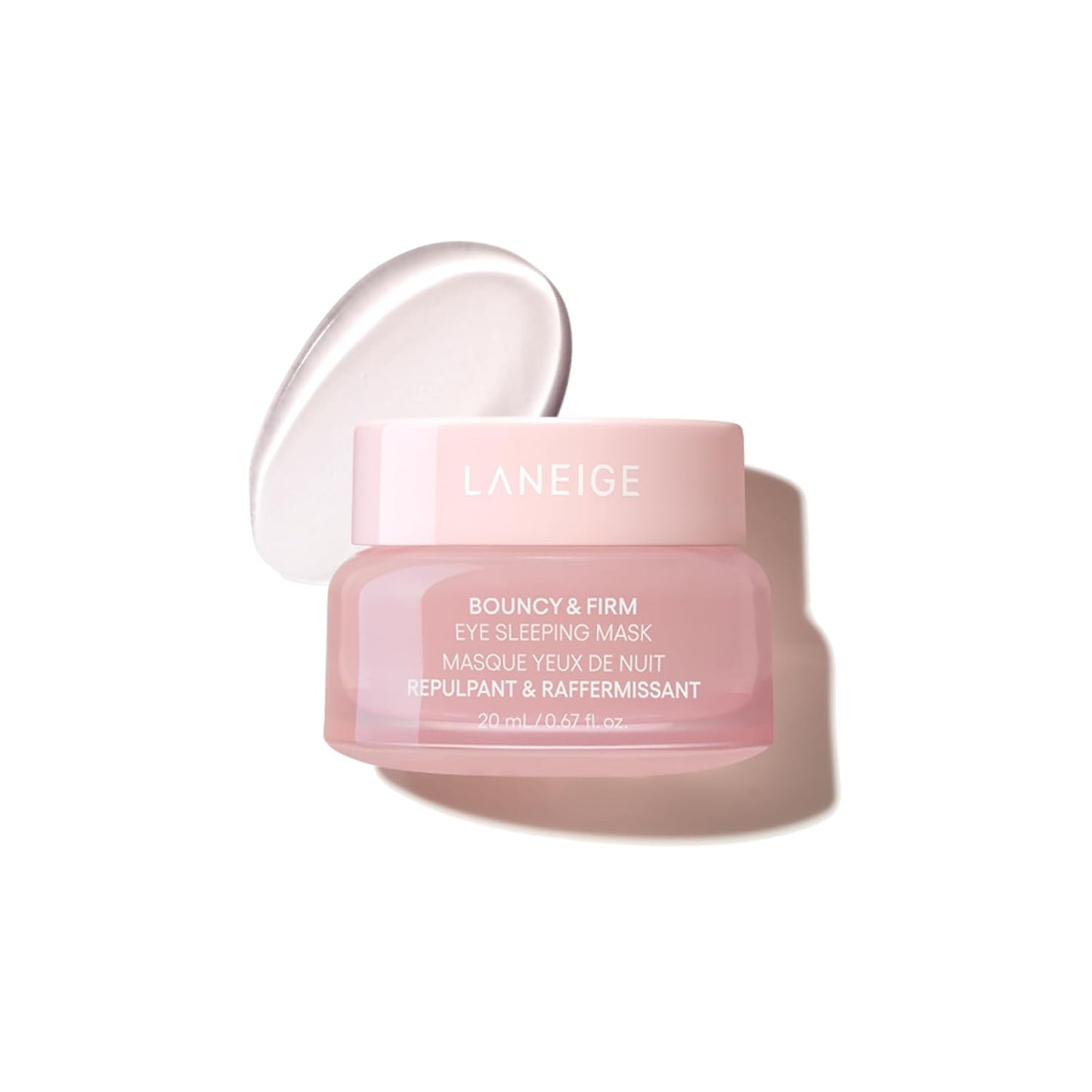 LANEIGE Eye Sleeping Mask - Bouncy & Firm Formula with Peony, Collagen, Ceramide & 5D Hyaluronic Acid