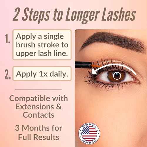 LeVaye Cosmetics Show Lash Eyelash Serum for Longer, Thicker, Gorgeous Looking Lashes, Cruelty Free Lash Serum