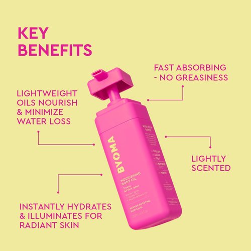 BYOMA Nourishing Body Oil - Lightweight & Fast-Absorbing Hydration for All Skin Types - 6.76 fl oz