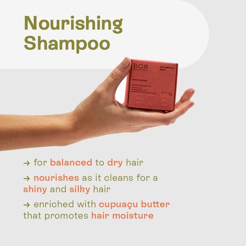 Moisturizing Bundle - Nourishing Shampoo Bar & Ultra Moisturizing Conditioner Bar | Vegan, Eco-Friendly Solid Hair Care for Dry Hair