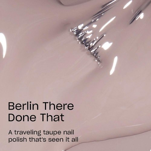 OPI Nail Lacquer Berlin There Done That | Opaque Dark Brown Crème Chip Resistant Nail Polish | Fast Drying, Streak Free