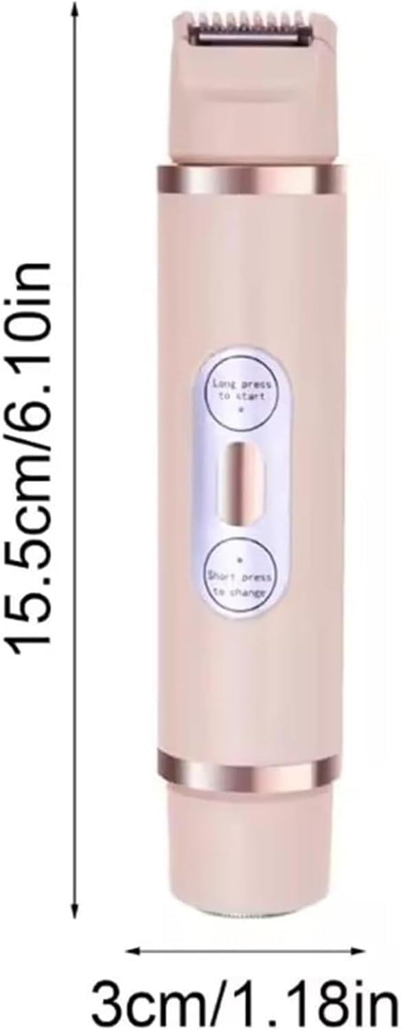 Favorabler Shaver, The Pink Galaxy Shaver, Bald Cat Razor for Women, Comfort 2 in 1 Favorable Shaver, Dual Headed Shaver for Women (White)