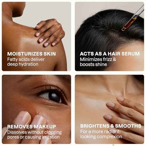 Cliganic Organic Rosehip Seed Oil for Face, 100% Pure | Natural Cold Pressed Unrefined Non-GMO | Carrier Oil for Skin, Hair & Nails