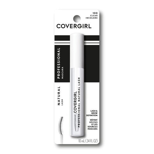 Covergirl Professional Natural Lash Mascara - Clear Formula for Effortless Volume | 0.34 Ounce