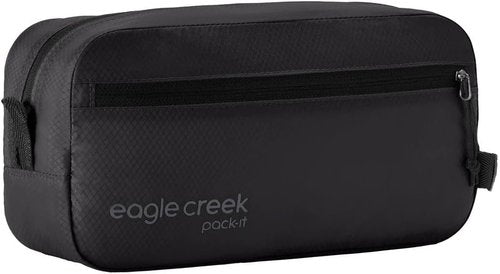 Eagle Creek Pack-It Isolate Quick Trip | Compact Water-Resistant Travel Toiletry Bag - Lightweight - Black