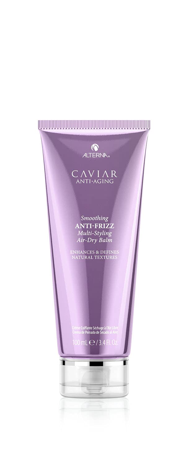 Alterna Caviar Anti-Aging Multi-Styling Air Dry Balm - Controls Frizz & Adds Shine | 3.4 Fl Oz | Sulfate Free