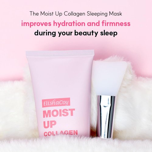 Elishacoy | Moist Up Collagen Sleeping Mask - Hydrating & Firming Overnight Treatment, 50mL
